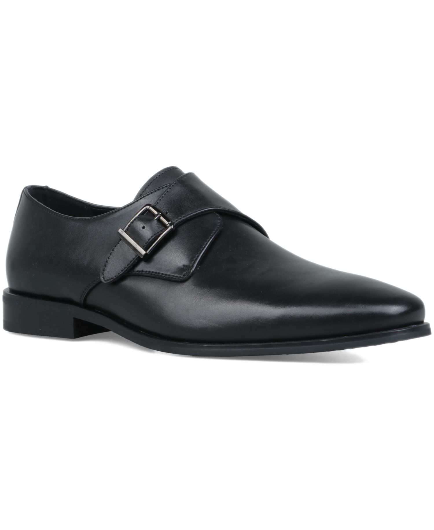 Men's Genuine Leather Monk-Strap Dress Shoes