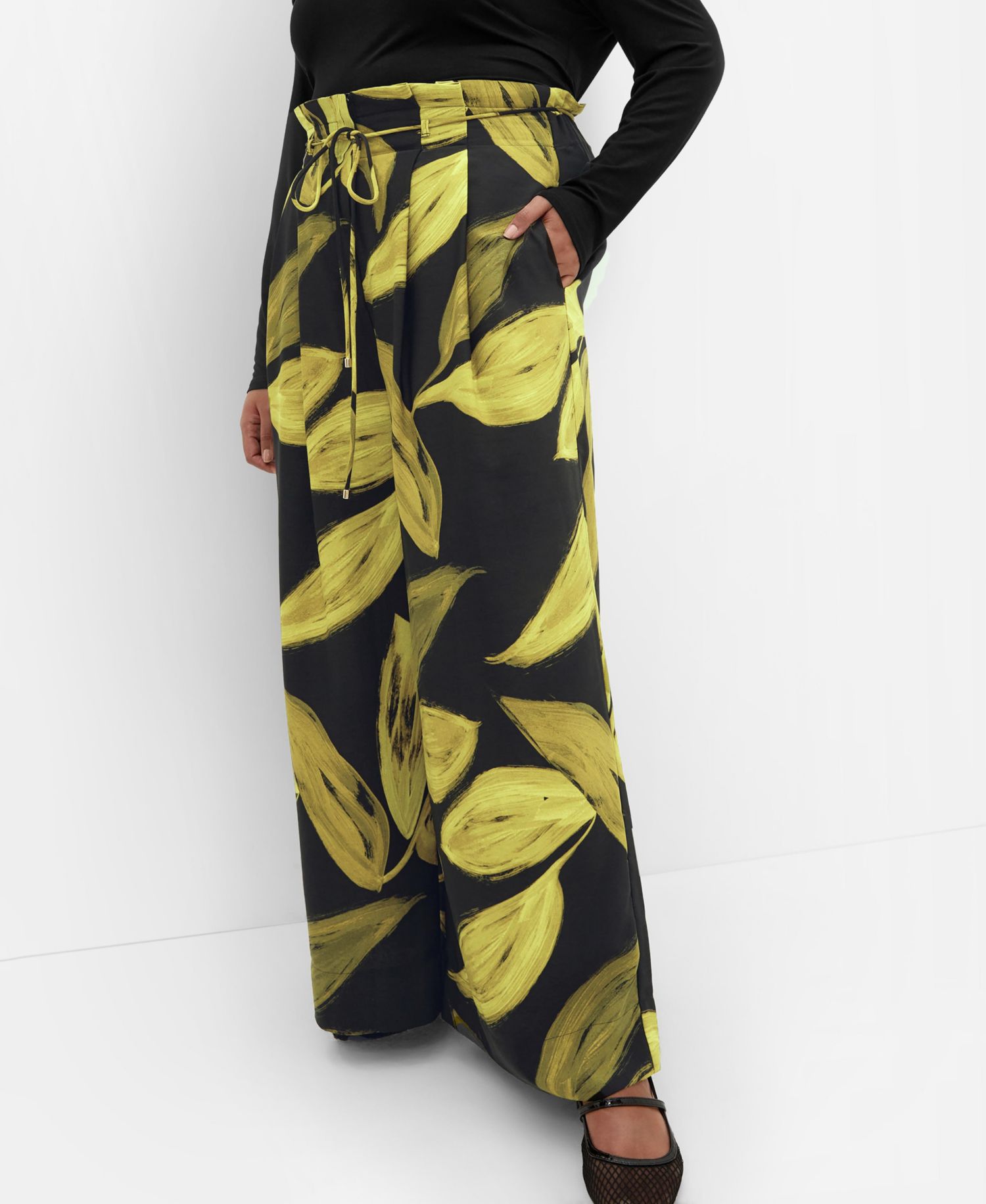 Women's Shania Vivid Print Wide Leg Pant