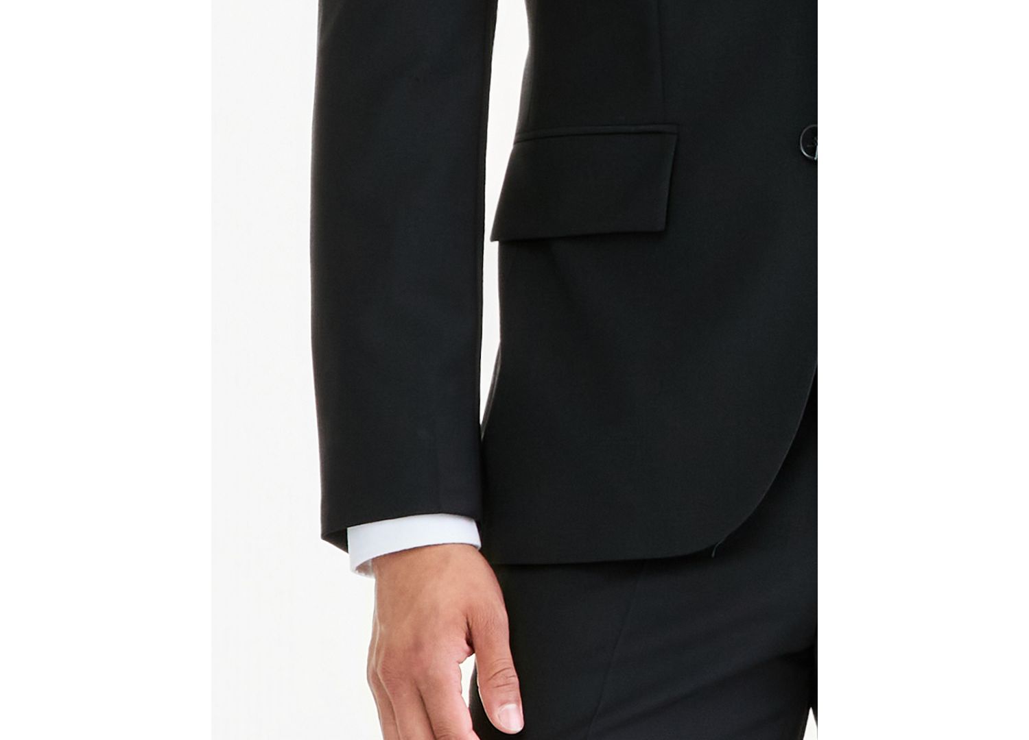 Men's Modern-Fit Wool Blend 2-Piece Suit