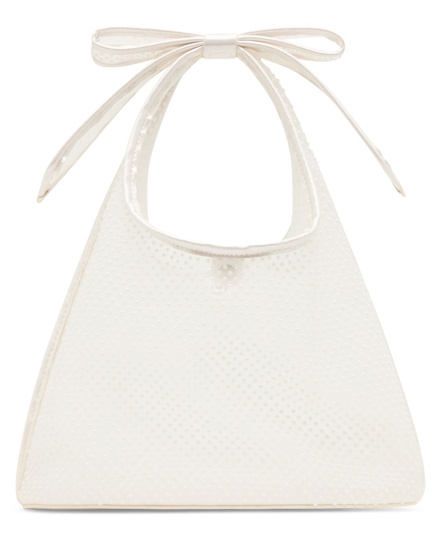 Женская сумка Betsey Johnson Bow Small Mesh Tote Handbag, цвет: Жемчужный — фото 2