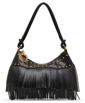 Small Fringe Benefits Shoulder Handbag