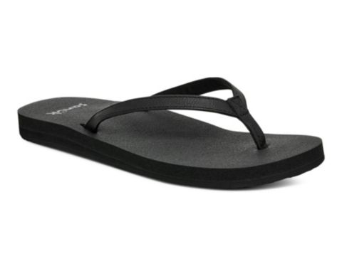 Женские сандалии Sanuk Yoga Joy II, цвет: Чёрный