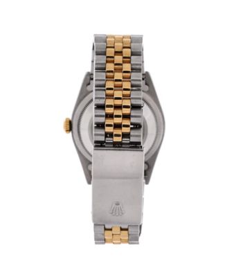 Oyster Perpetual Datejust Automatic Watch in Stainless Steel and Gold 36mm