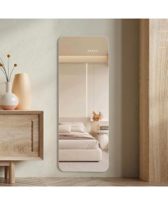 56X15inch Wall-mounted round-angle dressing mirror high-quality 5mm silver mirror explosion-proof glass