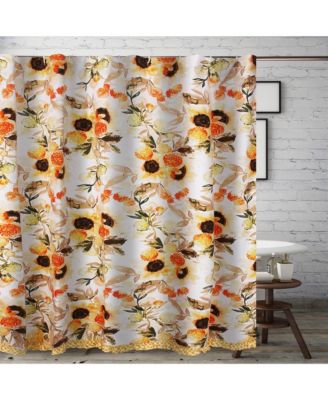 Somerset Ruffle-Trimmed Shower Curtain