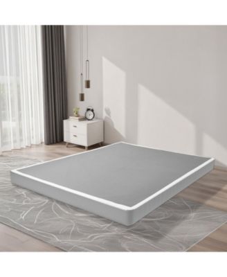 Low Profile Box Spring Foundation with Steel Frame and Cover