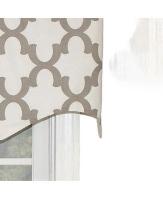 Ogee Style All Season Regal 3" Rod Pocket Valance 50" x 17"