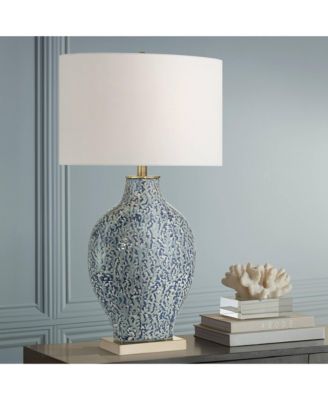 Victoria 29 1/2" Tall Modern End 3-Way Table Lamp \ Finish Ceramic Single Living Room