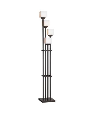 Light Tree Rustic Mission 72 1/2" Tall Floor Lamp with Smart Socket