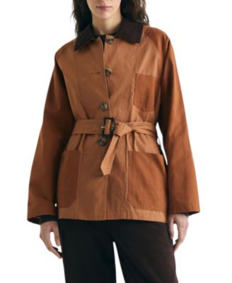 Women's Two-Tone Waxed Jacket