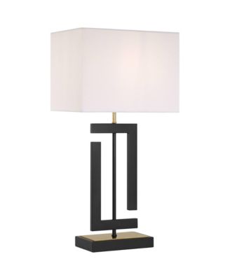 Pellana 26 1/4" High Brass USB Table Lamp