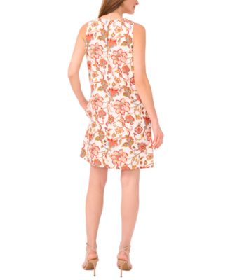 macys petite holiday dresses White Polka Dot Bandeau Felicity Midi Dress main image 0