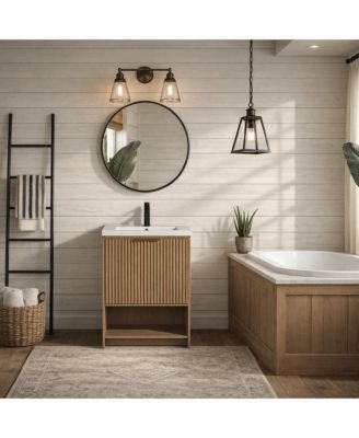 Diego 24" Bathroom Vanity Oak