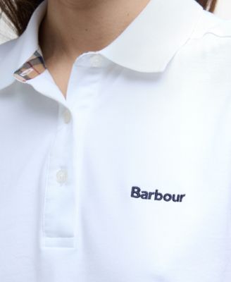 Women's Bowford Ribbed Collar Polo Top