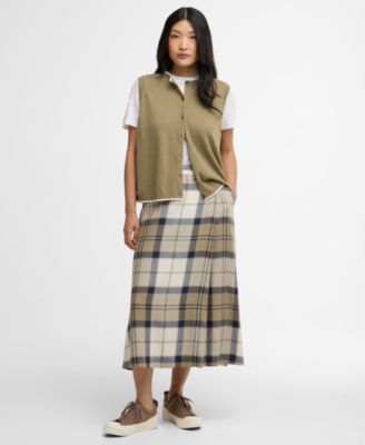 Women's Ballina Mock Wrap Midi Skirt