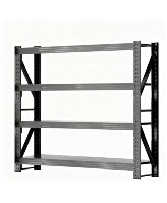 Garage Shelving Heavy Duty Adjustable Metal Storage Shelf Warehouse Basement Workshop