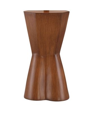 Tri 30" Tall Large Modern End 3-Way Table Lamp Faux Wood Finish Single  Shade Living Room Bedroom
