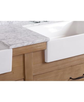 Marina 72" Bathroom Vanity Driftwood