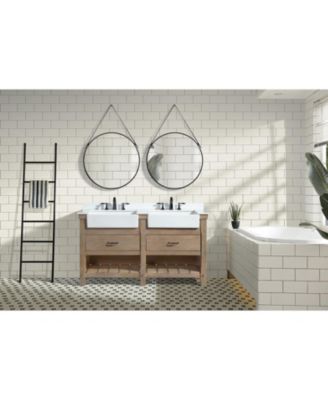Marina 60" Bathroom Vanity Weathered Fir