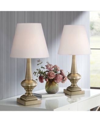 Traditional Accent Table Lamps 19" High Set of 2