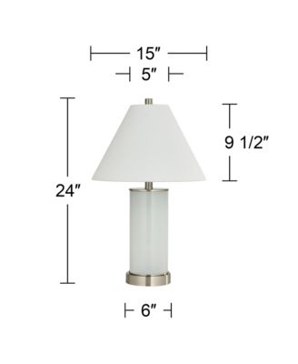 Randi 24" High Small Modern Coastal Table Lamps Set of 2