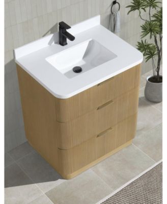 Calamigo 30" Bathroom Vanity Oak
