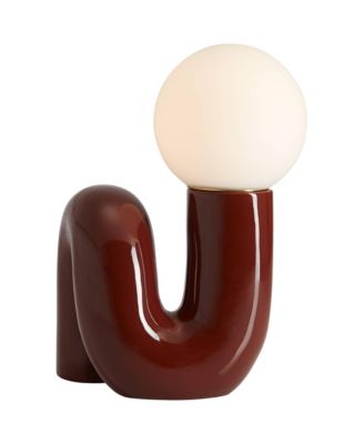 Fondant 11 1/2" Mid Century Modern Accent Table Lamps Set of 2