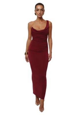 Women's Slinky Krishna One Shoulder Maxi Dress