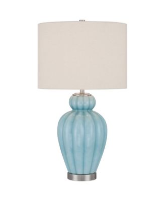 Leros 27 1/2" High Glass Gourd Table Lamp with Dimmer