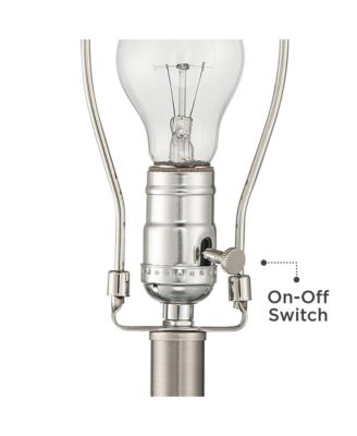 Dylan 27 1/2" Tall Modern Coastal Table Lamps Set of 2 WiFi Smart Socket Glass Living Room Bedroom