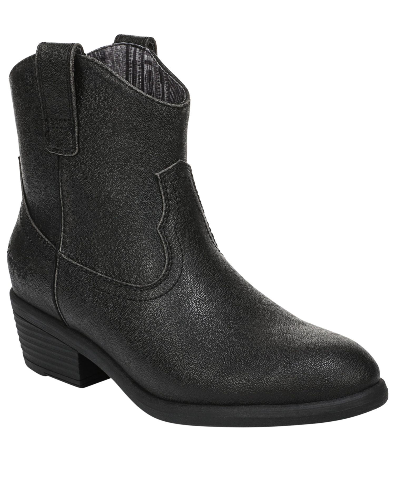 Women's Southwest Western Short Almond Toe Boots