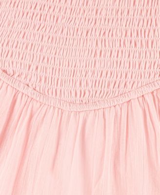Girls' Smocked Maxi Dress