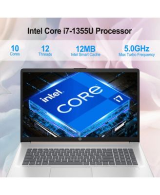 Essential 17.3" Traditional Laptop Intel Core i7 16GB RAM Intel Iris Xe Graphics 1TB SSD Storage Windows 11 Home 60Hz.