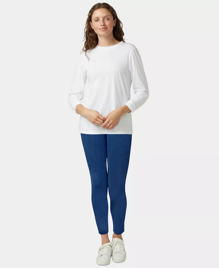 Classic Stretch Denim Leggings, Regular & Plus Sizes