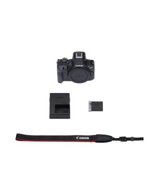 EOS R50 Mirrorless Camera | 24.2MP APS-C, 4K 30p Video, Dual Pixel AF II, 15fps Burst, Vari-Angle Screen, Compact Vlogging Camera (5811C002) +