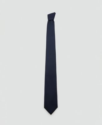 Men's Solid Wool Blend Necktie