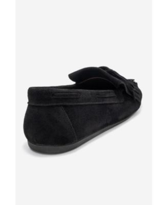 Forever and Always Shoes Axeli Leather Tassel Loafer (Women)