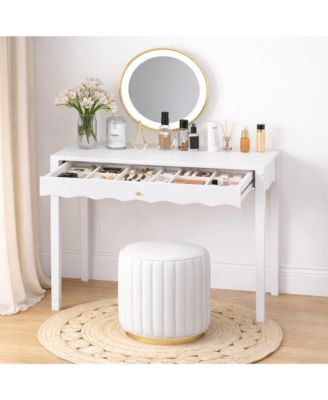 Vanity Desk with Drawer Modern Style for Bedroom and Dressing Room Organization