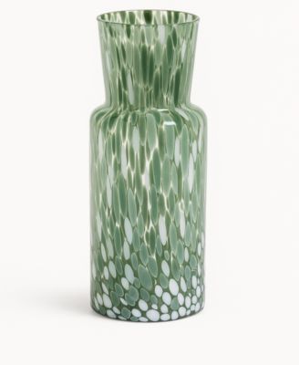 Meadow Summer Tall Crystal Vase