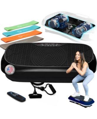 Waver Mini Vibration Plate Exercise Machine for Lymphatic Drainage – Compact Whole Body Vibrating Platform for Muscle Toning
