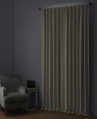 Faux Linen Hotel Blackout Curtain