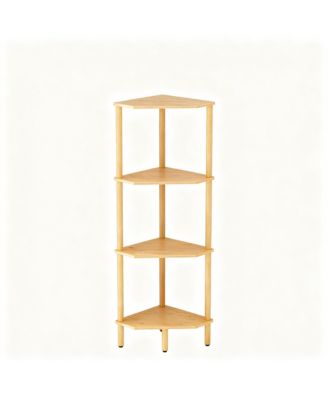 Corner Shelf Stand Storage Organizer for Bathroom Kitchen Bedroom