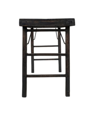 66" Wood Long Folding Table