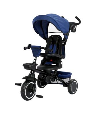 Kinder King 8-in-1 Kids Tricycle with Adjustable Push Handle