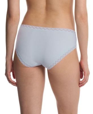 Bliss Lace-Trim Cotton Brief Underwear 3-Pack 156058MP