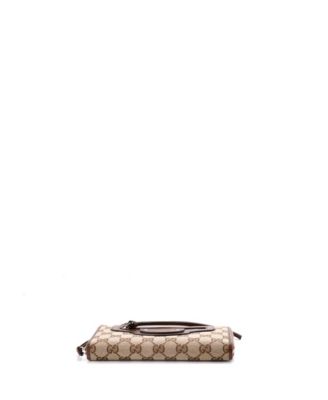 Long x Gucci The Hacker Project Neo Classic Zip Wallet GG Canvas