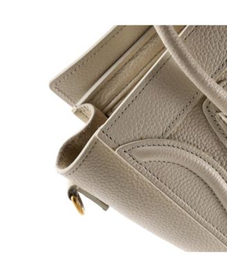 Nano Luggage Bag Grainy Leather