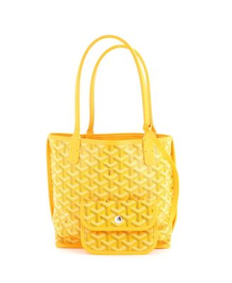 Mini Anjou Reversible Tote Coated Canvas