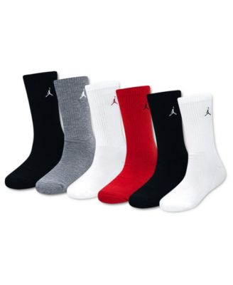 Kids 7-11 6-Pack Everyday Essentials Crew Socks