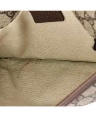 Neo Vintage Flap Belt Bag GG Coated Canvas